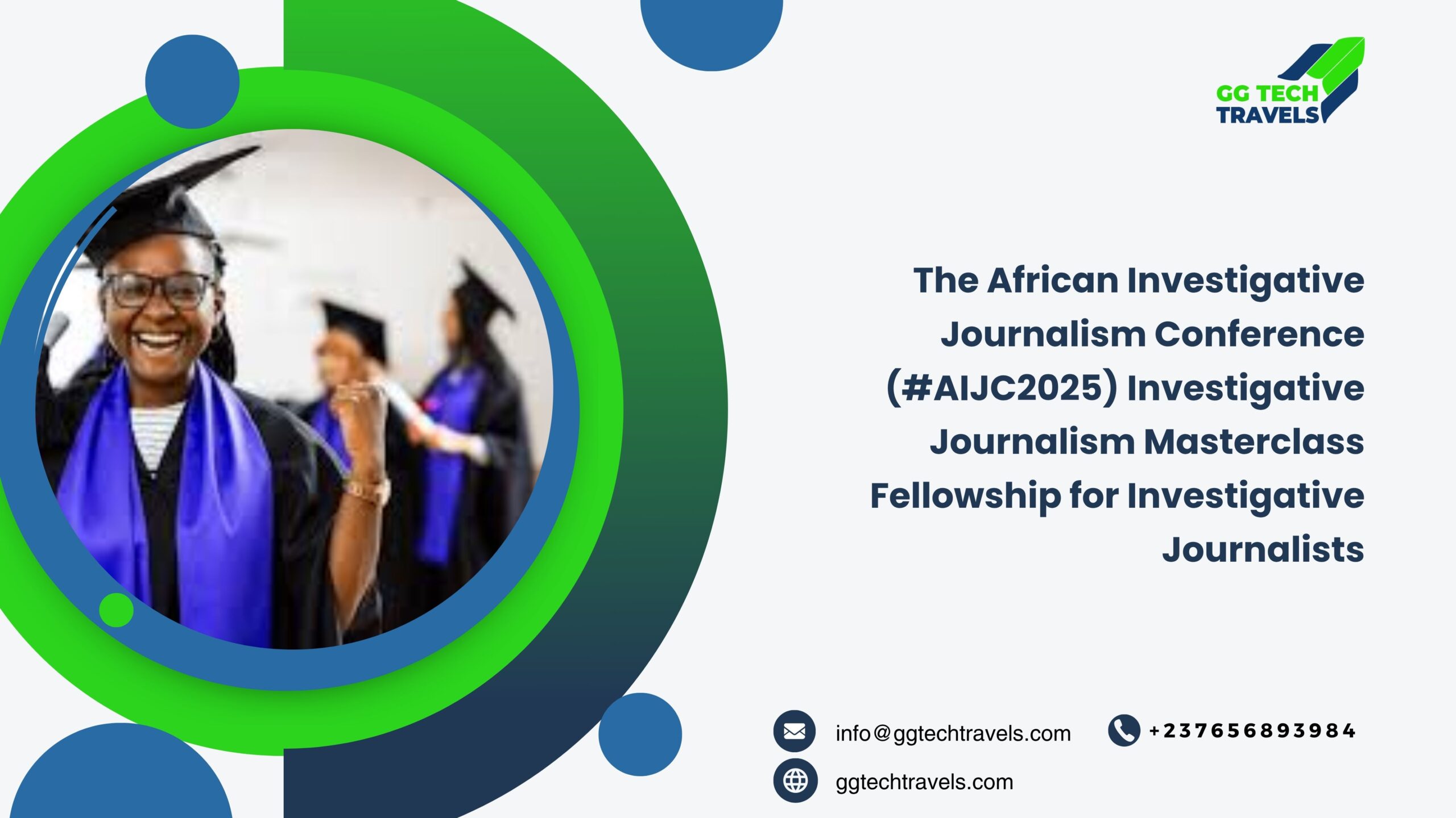 The African Investigative Journalism Conference (#AIJC2025) Investigative Journalism Masterclass Fellowship for Investigative Journalists