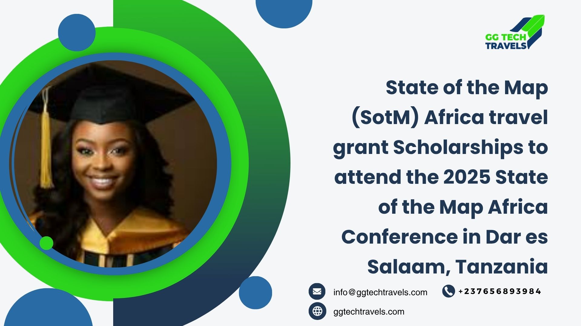 State of the Map (SotM) Africa travel grant Scholarships to attend the 2025 State of the Map Africa Conference in Dar es Salaam, Tanzania