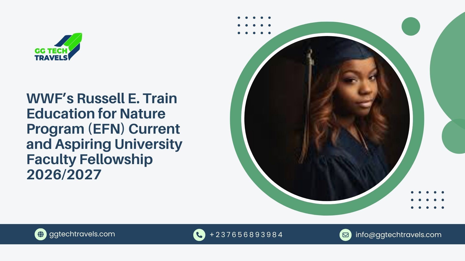 WWF’s Russell E. Train Education for Nature Program (EFN) Current and Aspiring University Faculty Fellowship 2026/2027