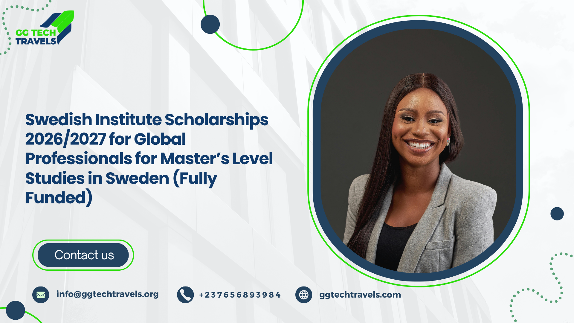 Swedish Institute Scholarships 2026/2027 for Global Professionals for Master’s Level Studies in Sweden (Fully Funded)